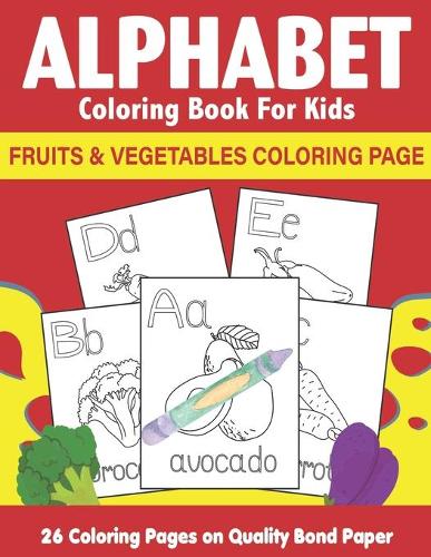 Alphabet coloring book for kids