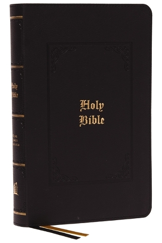 KJV, Personal Size Large Print Reference Bible, Vintage Series, Black Leathersoft, Red Letter, Thumb Indexed, Comfort Print: Holy Bible, King James Version
