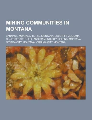 Mining Communities in Montana