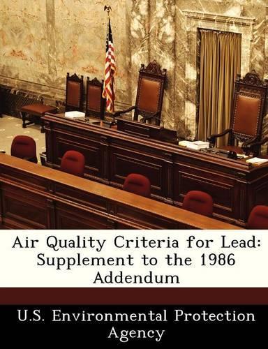 Air Quality Criteria for Lead