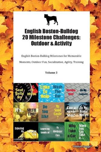 English Boston-Bulldog 20 Milestone Challenges: Outdoor & Activity English Boston-Bulldog Milestones for Memorable Moments, Outdoor Fun, Socialization, Agility, Training Volume 3