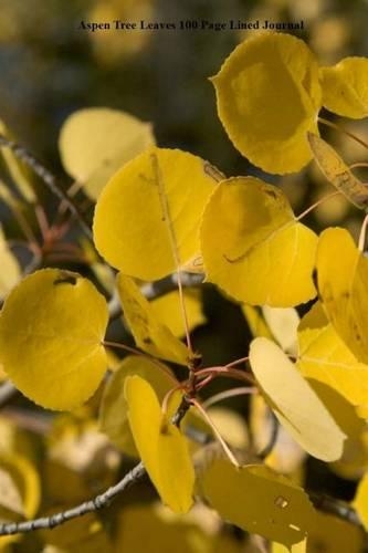 Aspen Tree Leaves 100 Page Lined Journal