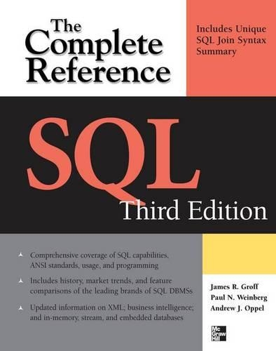 SQL the Complete Reference, 3rd Edition: (Complete Reference)