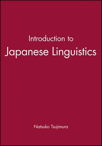 Introduction to Japanese Linguistics
