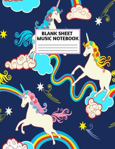 Blank Sheet Music Notebook