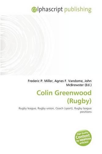 Colin Greenwood (Rugby)