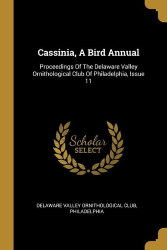 Cassinia, A Bird Annual