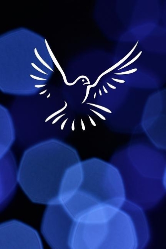 Taube: Notizbuch A5 120 Seiten kariert in Weiß für Taubenzüchter