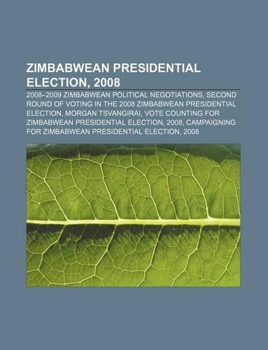 Zimbabwean Presidential Election, 2008