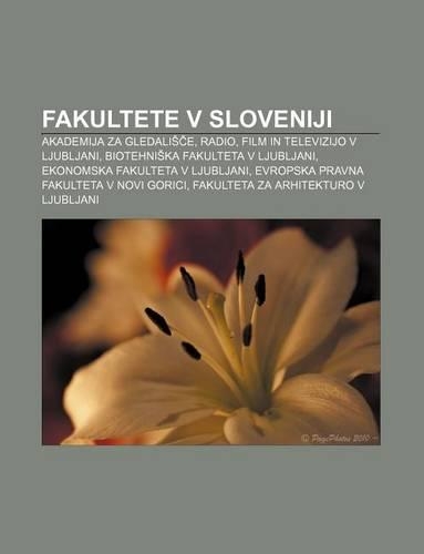 Fakultete V Sloveniji