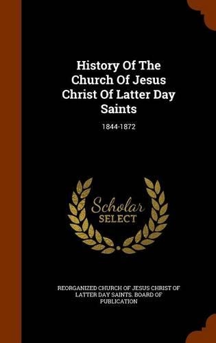 History Of The Church Of Jesus Christ Of Latter Day Saints
