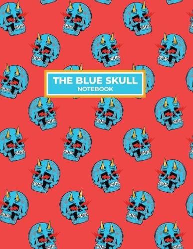 The Blue Devil Skull Notebook