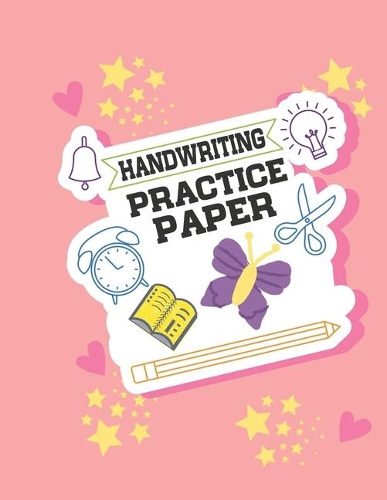 Handwriting Practice Paper: Writing Paper for Kids With Dotted Lined (Notebook With Dotted Lined Sheets for K-3 Students 100 Pages)