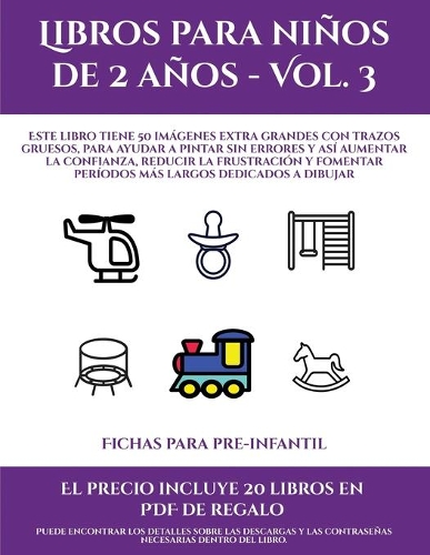 Fichas para pre-infantil (Libros para niños de 2 años - Vol. 3)