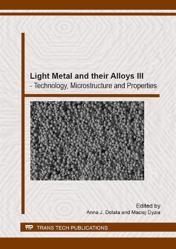Light Metal and their Alloys III