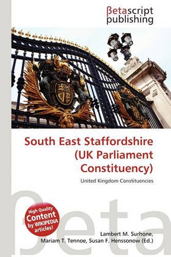 South East Staffordshire (UK Parliament Constituency): (English)