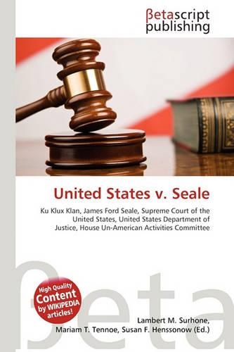 United States V. Seale