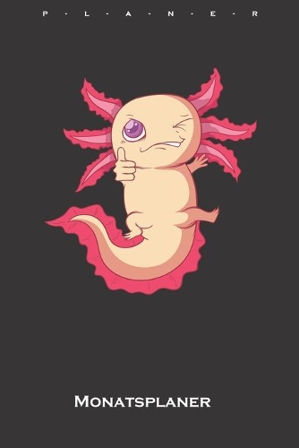 Monster zwinkert Monatsplaner