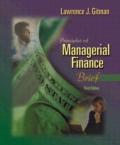 Principles of Managerial Finance, Brief + FinanceWorks