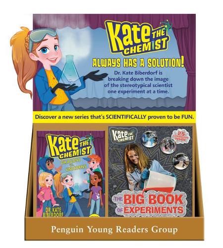 Kate the Chemist 8-Copy Mixed Counter Display W/ Riser