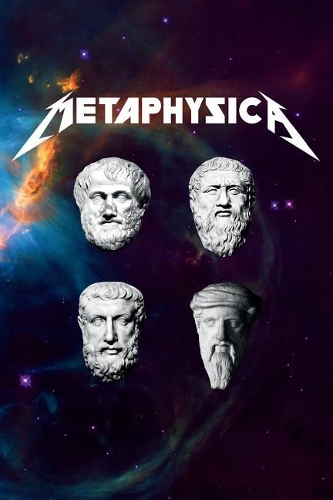 Metaphysica: 6x9 120-page lined notebook journal notepad scribble book diary workbook for philosophers
