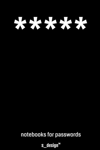 Notizbuch für Passwörter