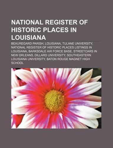 National Register of Historic Places in Louisiana