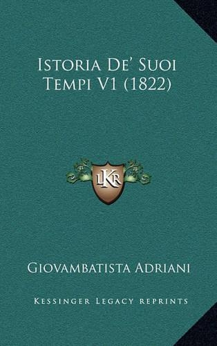 Istoria De' Suoi Tempi V1 (1822)