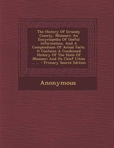 The History of Grundy County, Missouri