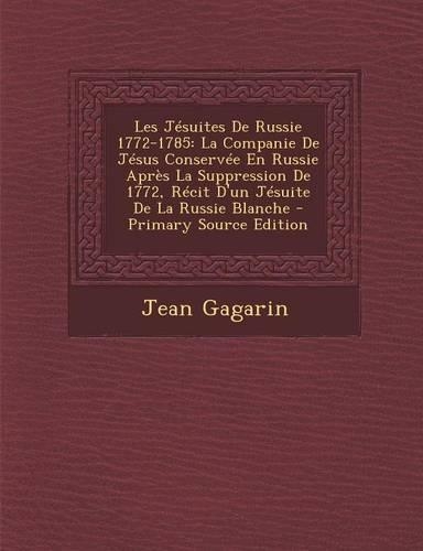 Les Jesuites de Russie 1772-1785