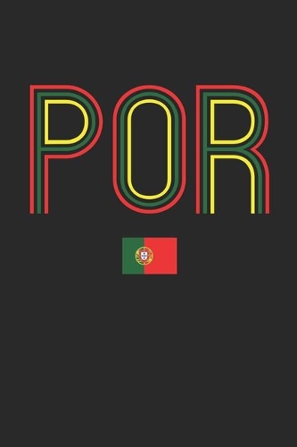 Vintage Portugal Notebook - Portugal Diary - Retro Portuguese Flag Journal - Portugal Gifts