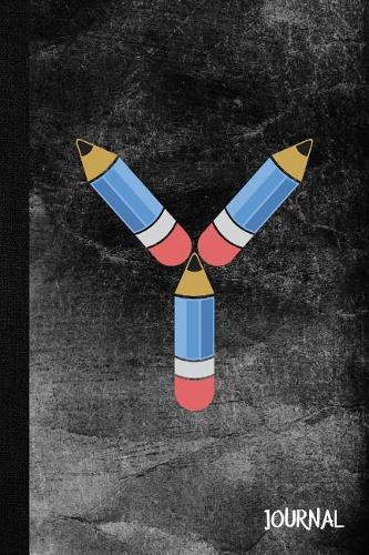 Y Journal: Personalized Initial Y Monogram Blank Lined Notebook Journal for Teacher