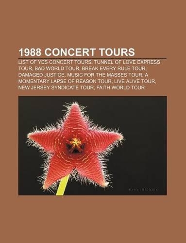 1988 Concert Tours