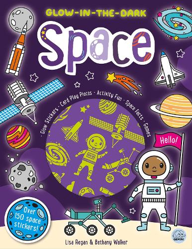 Glow-in-the-Dark Space Sticker Activity: (Glow-in-the-Dark Sticker Activity Book)