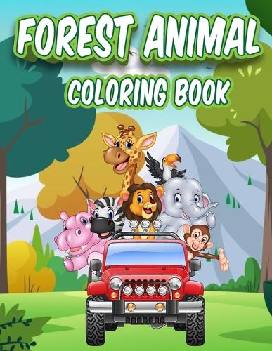 Forest Animals Coloring Book