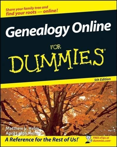 Genealogy Online For Dummies