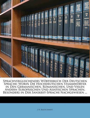 Sprachvergleichendes Worterbuch Der Deutschen Sprache