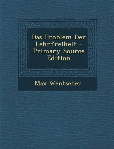 Das Problem Der Lehrfreiheit