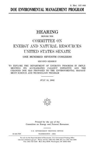 Doe Environmental Management Program