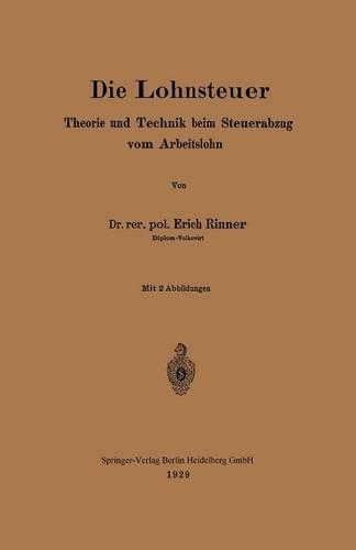 Die Lohnsteuer