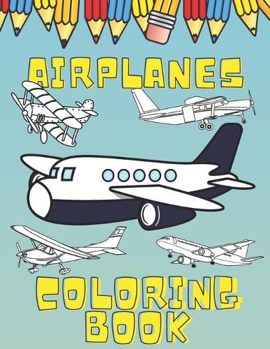 Airplane Coloring Book