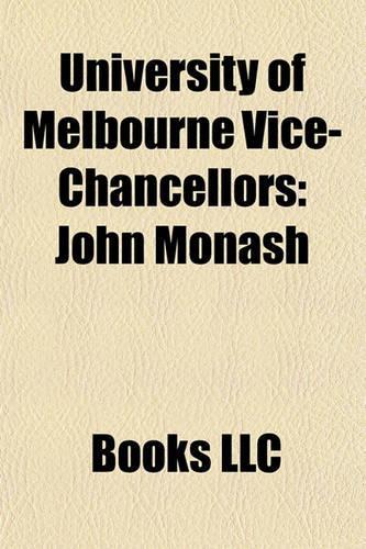 University of Melbourne Vice-Chancellors