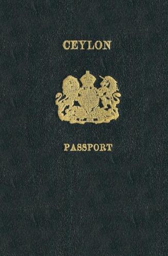 Ceylon Passport: Fantasy Notebook
