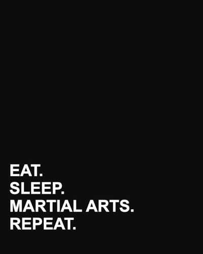 Eat Sleep Martial Arts Repeat: Blank Guitar Tab Paper, Guitar Tab Manuscript Paper - 6 string guitar TAB clef - Sheet Music Paper /Blank Music Paper / Music Sheet Paper(4 Blank Guitar Tab Paper)