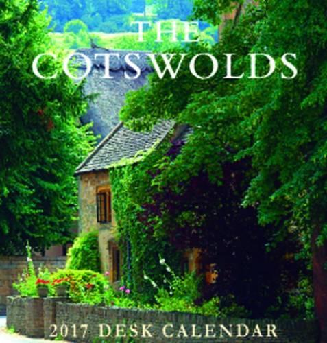 Cotswolds Mini Desktop Calendar - 2017