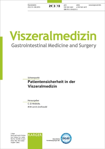 Patientensicherheit in der Viszeralmedizin