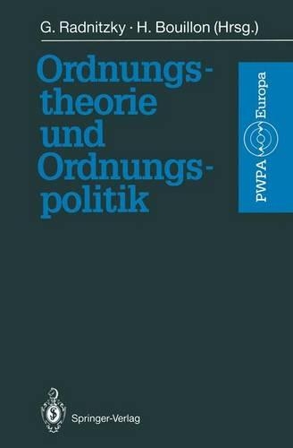 Ordnungstheorie Und Ordnungspolitik