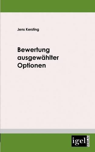 Bewertung ausgewählter Optionen: (German)