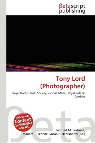 Tony Lord (Photographer)