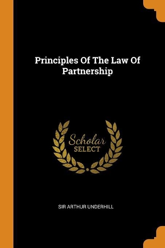 Principles of the Law of Partnership